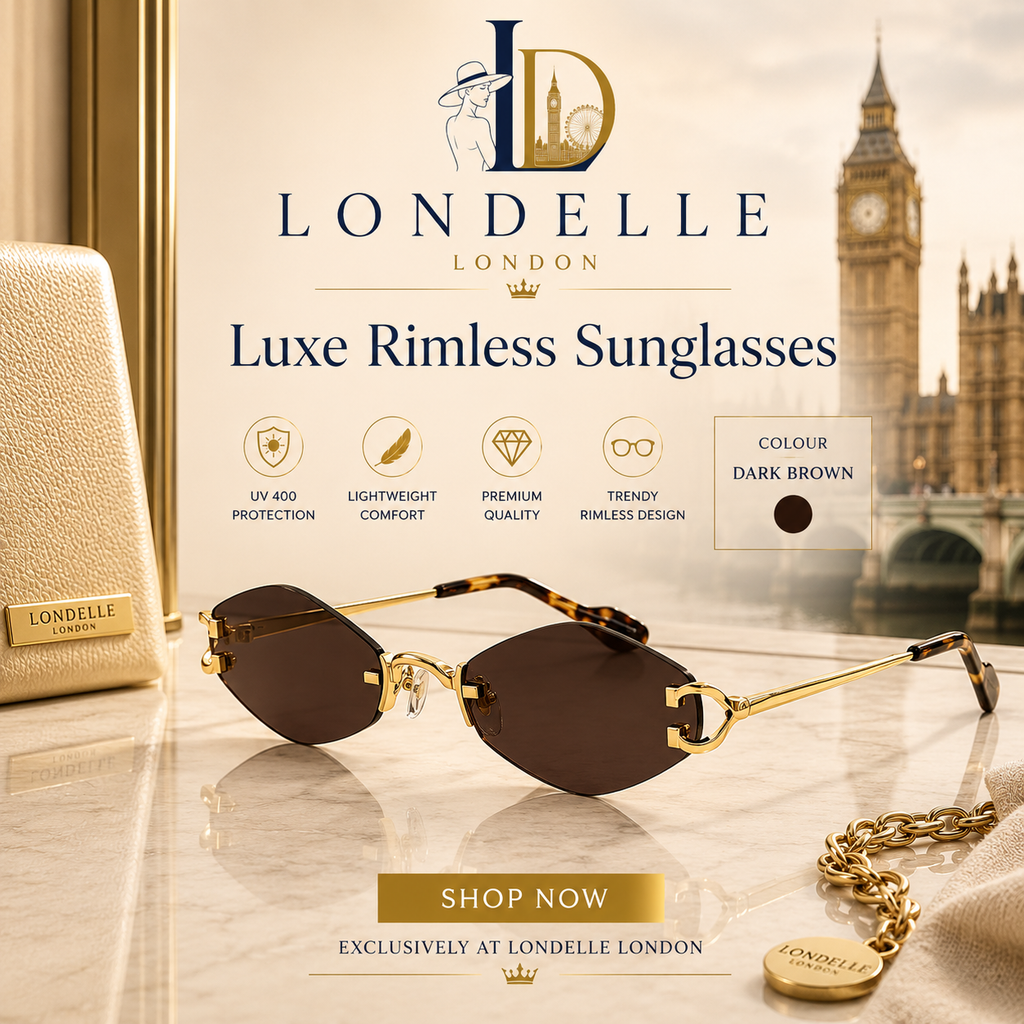 LONDELLE -  Luxe Rimless  Sunglasses