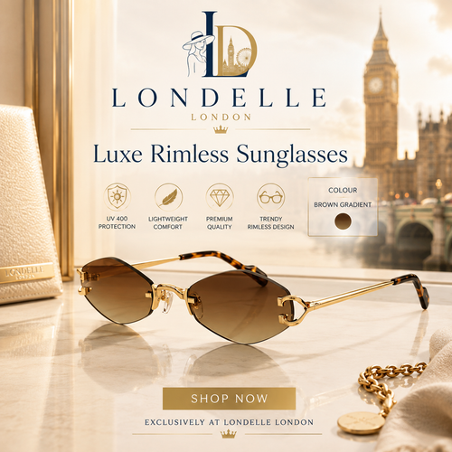 LONDELLE -  Luxe Rimless  Sunglasses