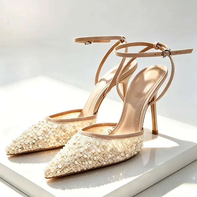 LONDELLE - Mayfair Pearl Heels