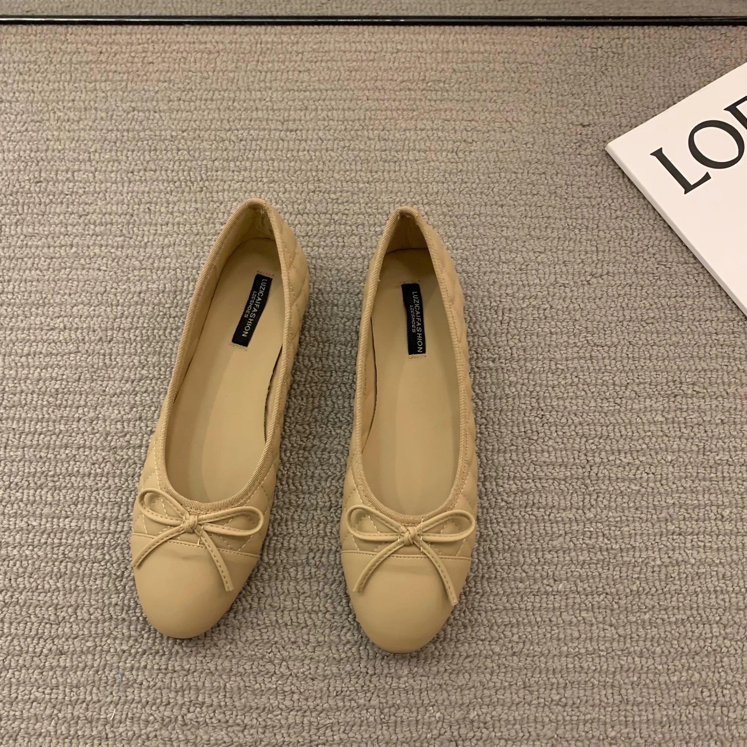LONDELLE - Rose Bow Ballet Flats