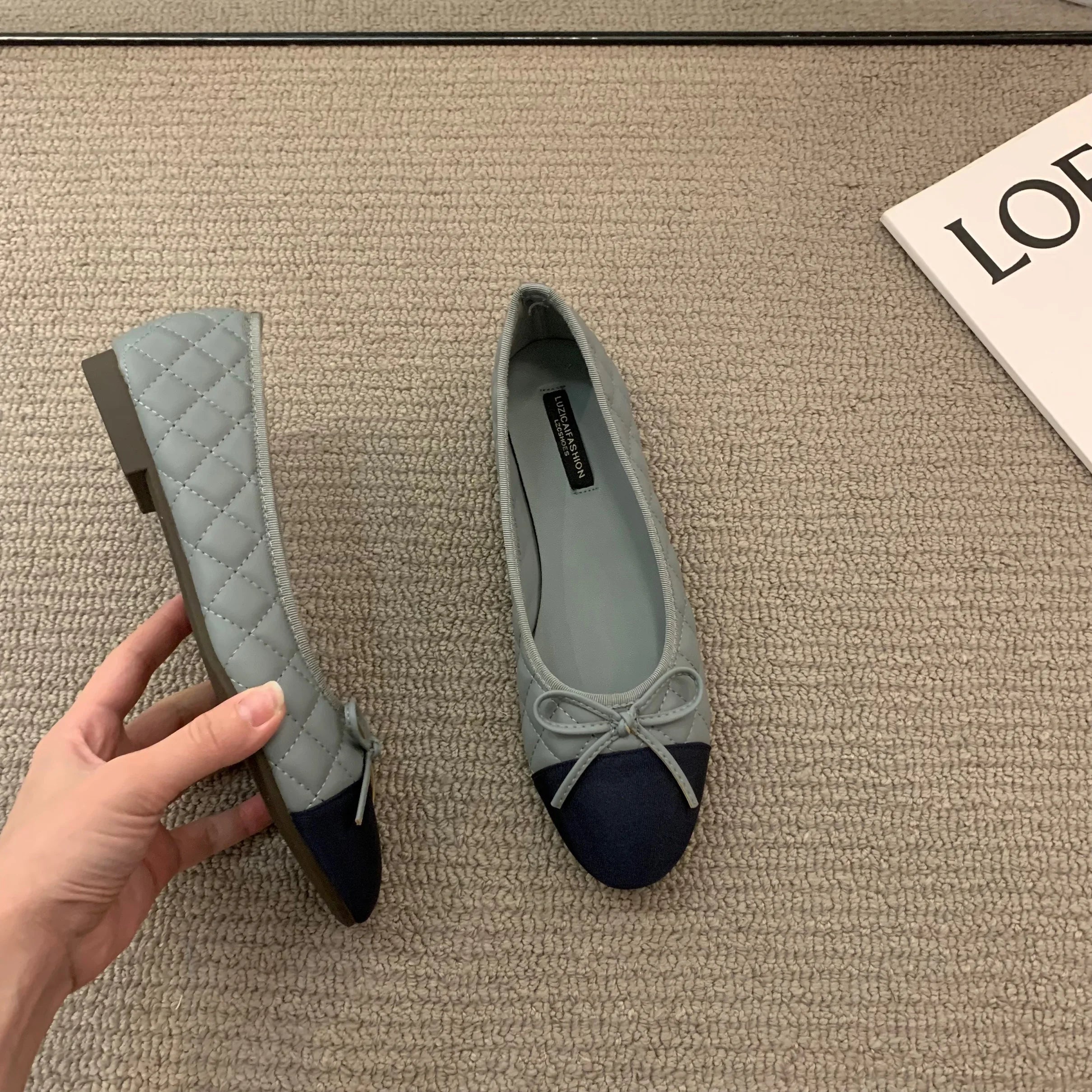 LONDELLE - Rose Bow Ballet Flats