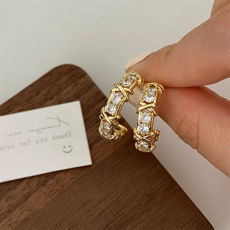 LONDELLE - Chelsea Royale Gold Hoop Earrings