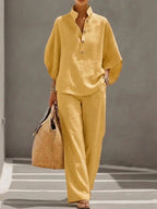 LONDELLE - Mayfair Linen Co-Ord Set