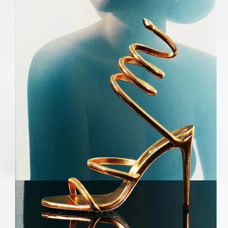 LONDELLE - Aurea Spiral Heels