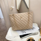 LONDELLE - Midnight Royale Quilted Chain Tote