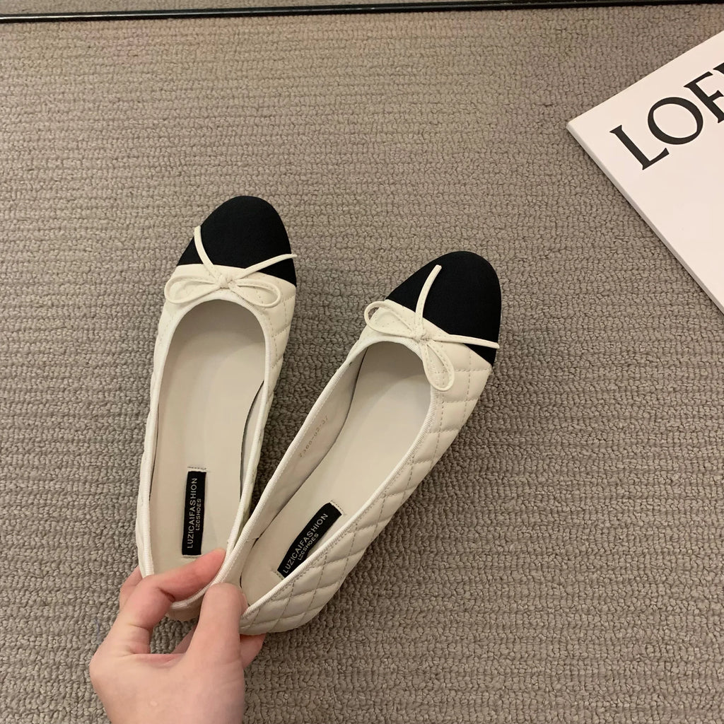 LONDELLE - Rose Bow Ballet Flats