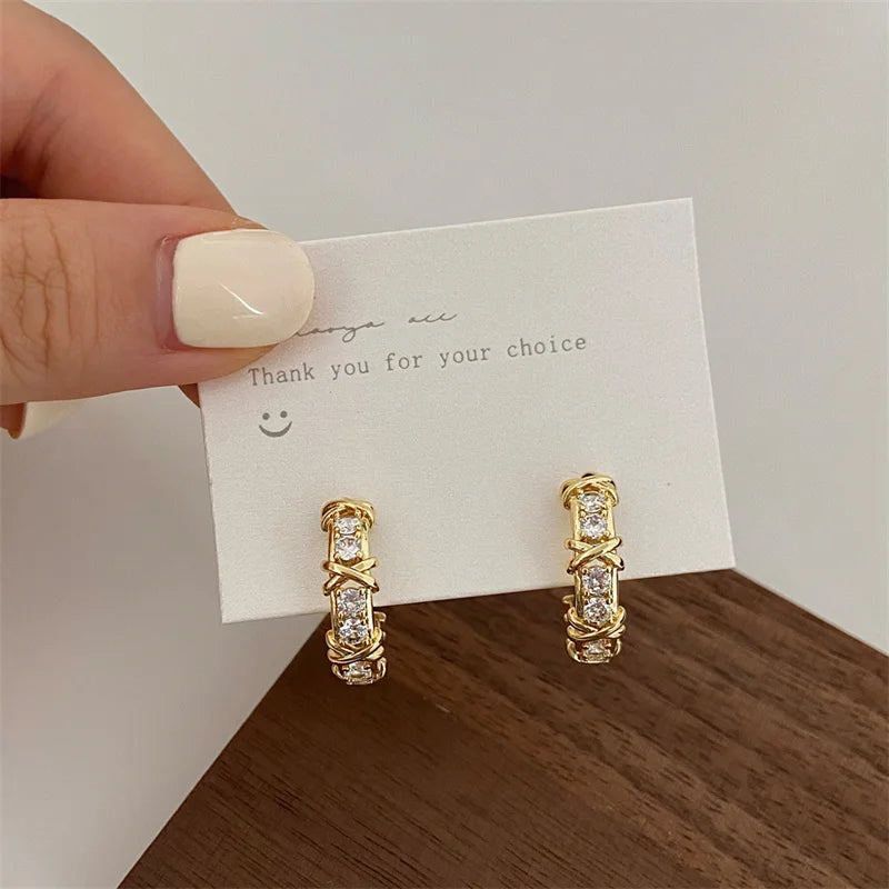 LONDELLE - Chelsea Royale Gold Hoop Earrings