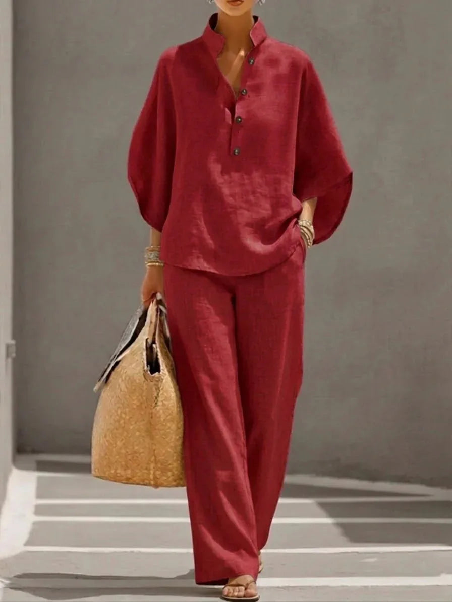 LONDELLE - Mayfair Linen Co-Ord Set