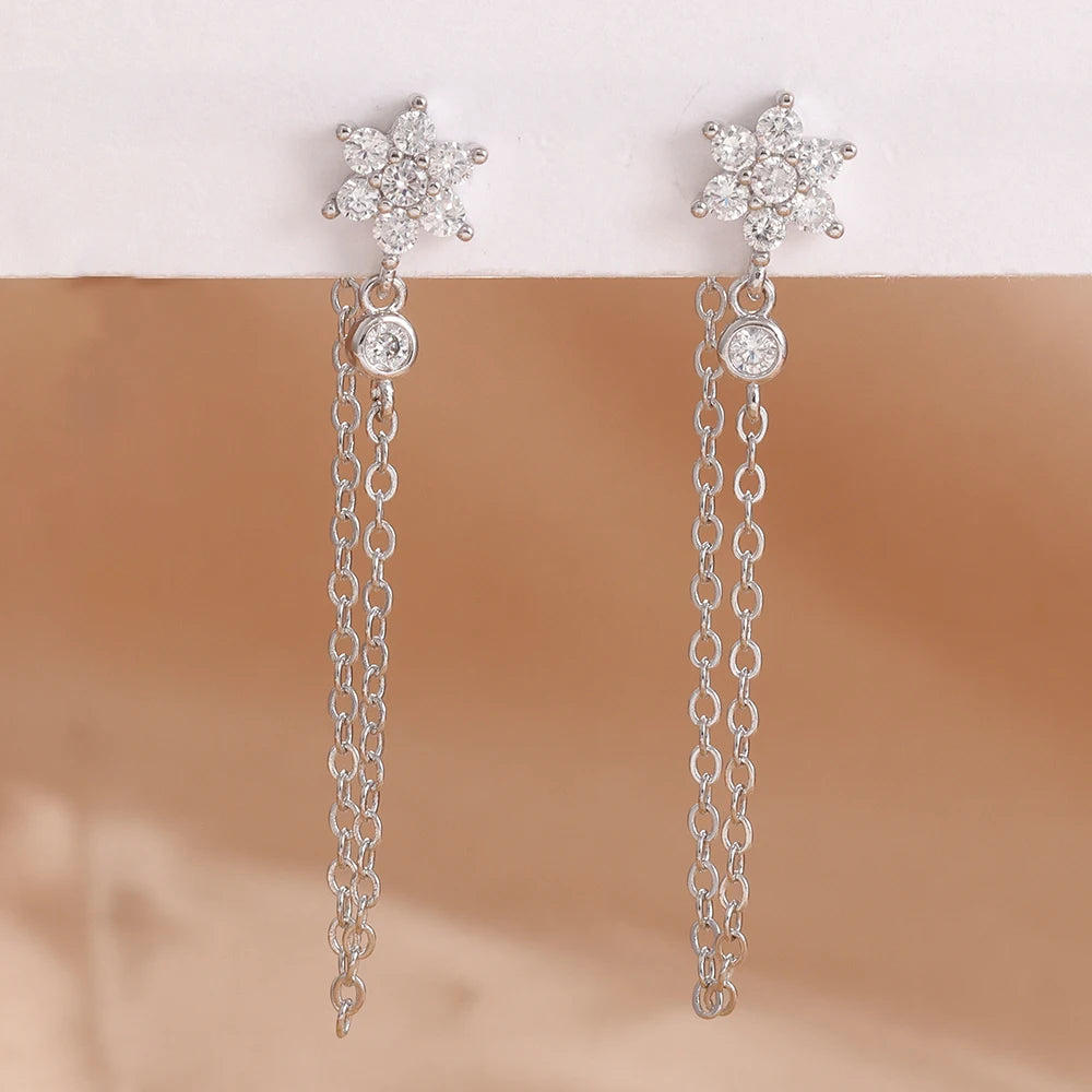LONDELLE - Belgravia Bloom Crystal Hoop Earrings