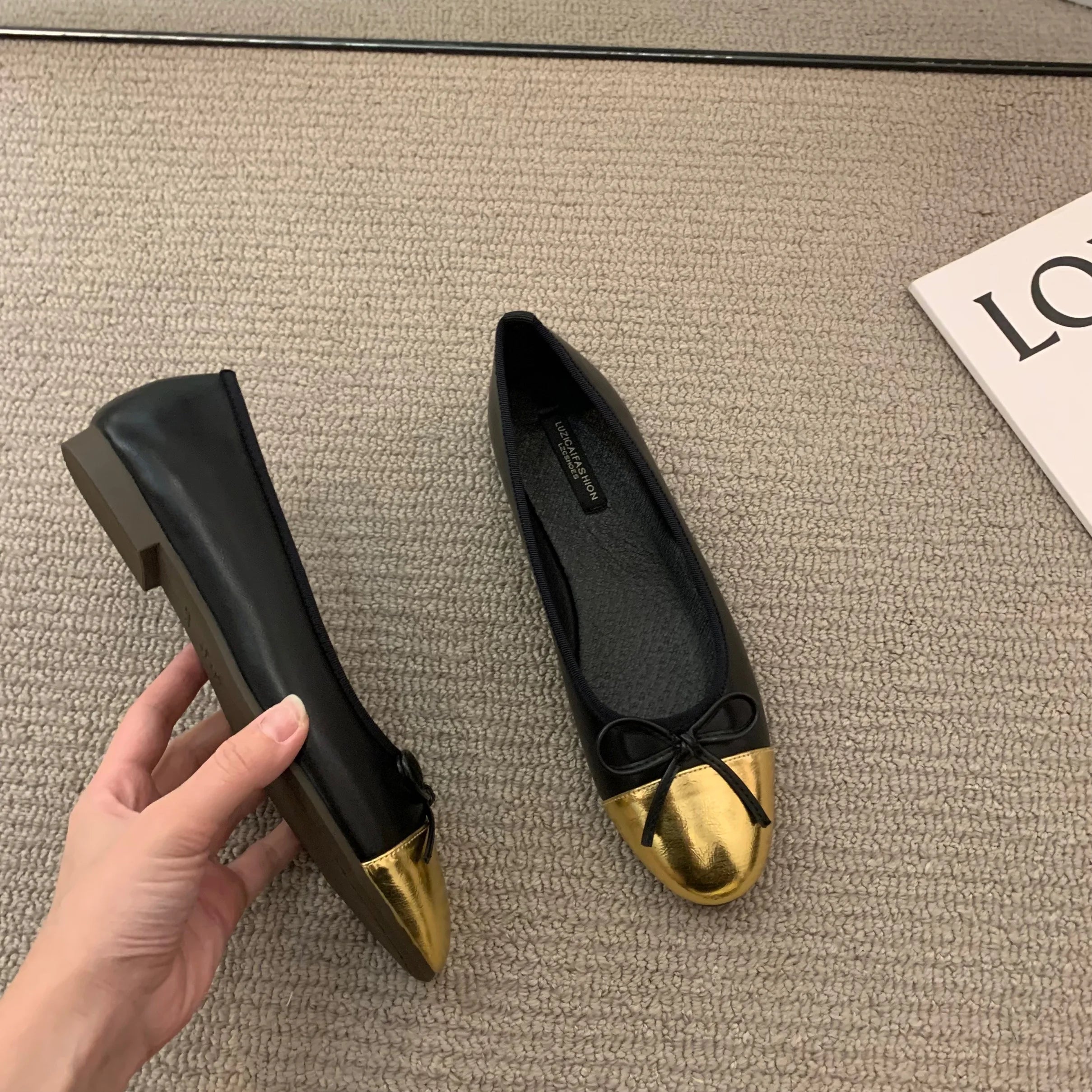 LONDELLE - Rose Bow Ballet Flats