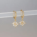 LONDELLE - Belgravia Bloom Crystal Hoop Earrings