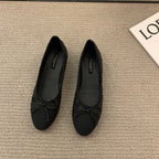 LONDELLE - Rose Bow Ballet Flats