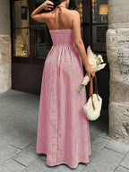 LONDELLE - Scarlet Riviera Striped Maxi Dress