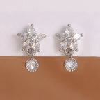 LONDELLE - Belgravia Bloom Crystal Hoop Earrings
