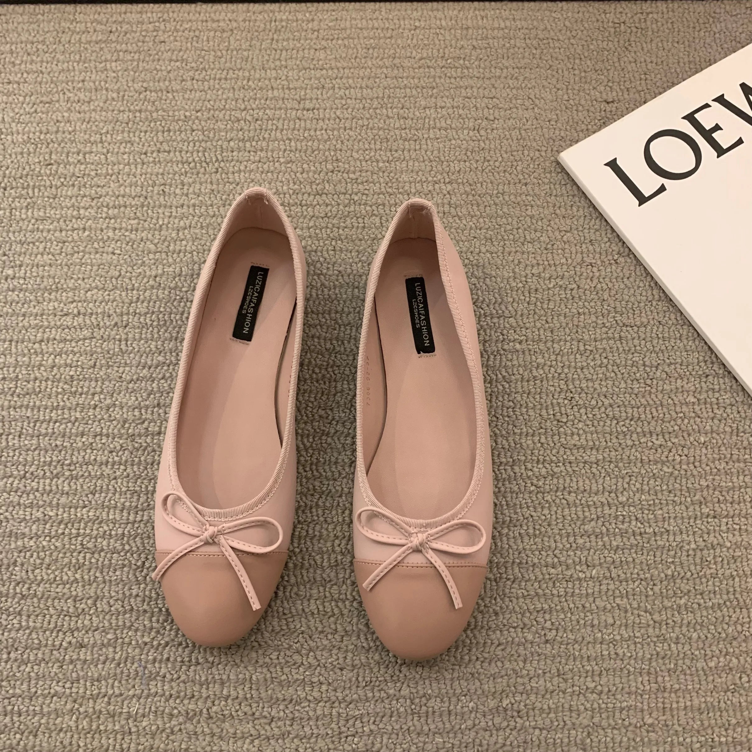 LONDELLE - Rose Bow Ballet Flats