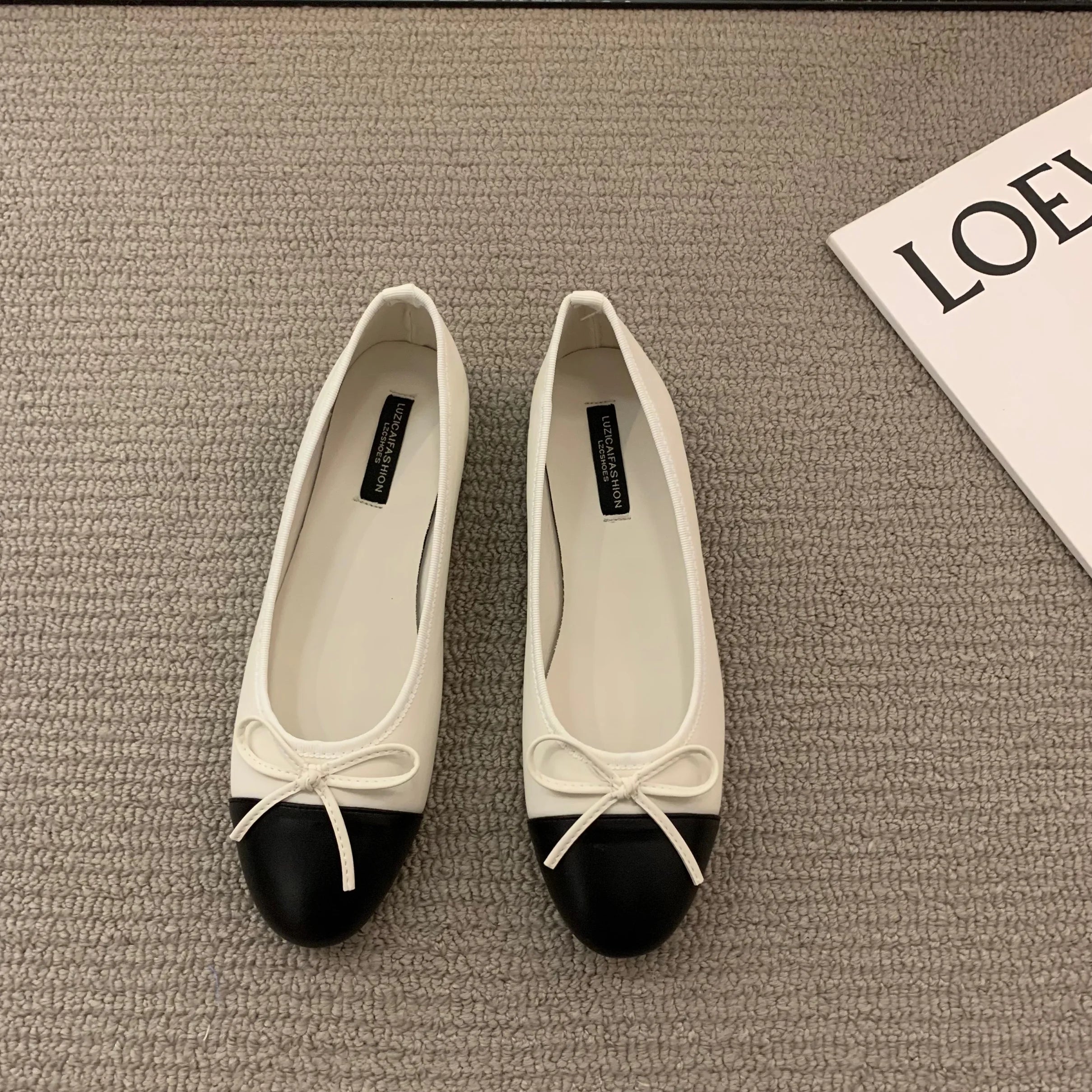 LONDELLE - Rose Bow Ballet Flats