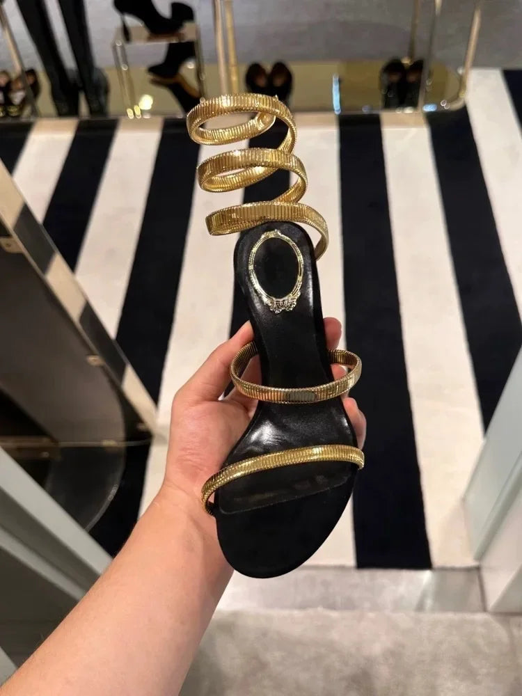 LONDELLE - Aurea Spiral Heels